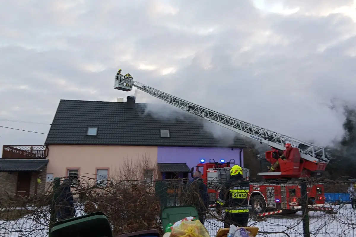 Pożar w Pasterniku