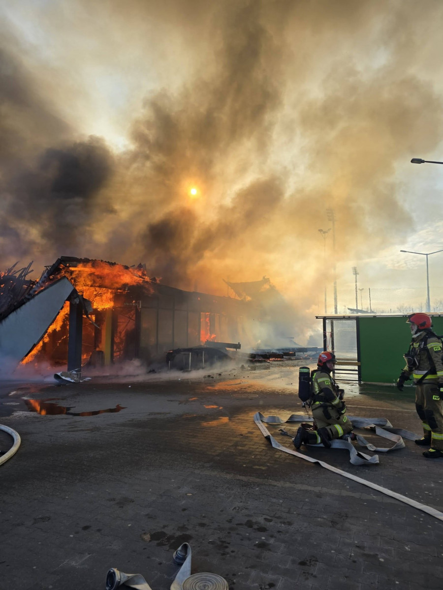 Pożar Biedronki