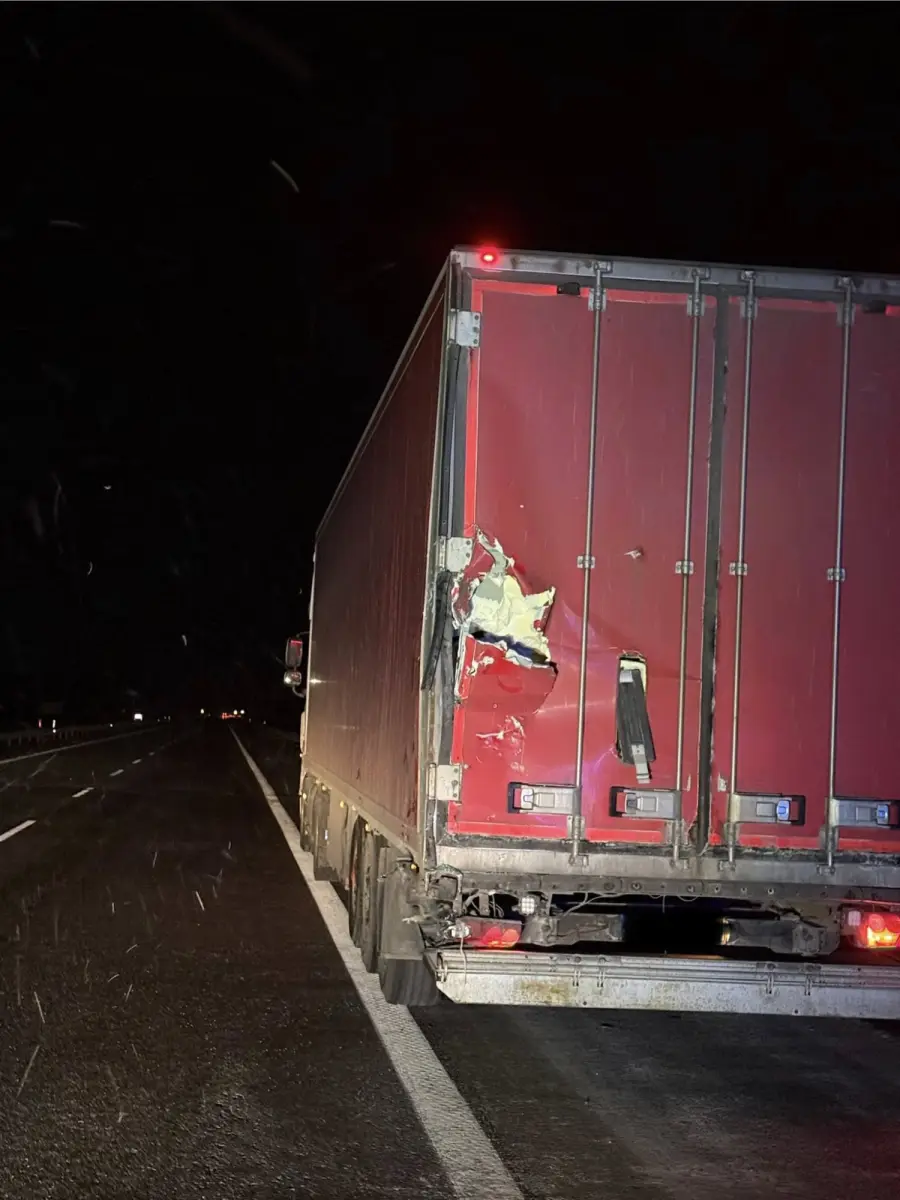 Nocny wypadek na A4