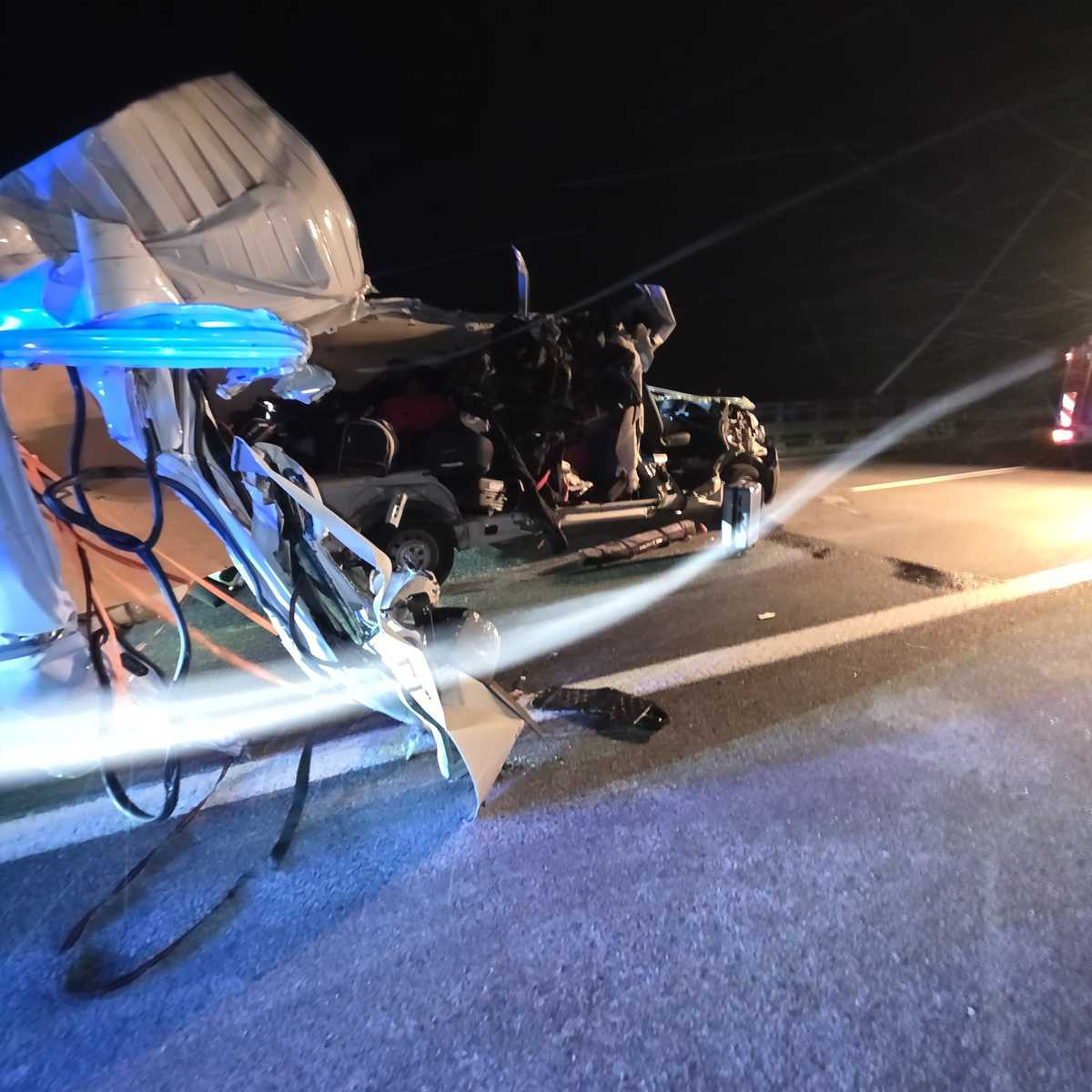 Policjanci i zdjęcia z A4