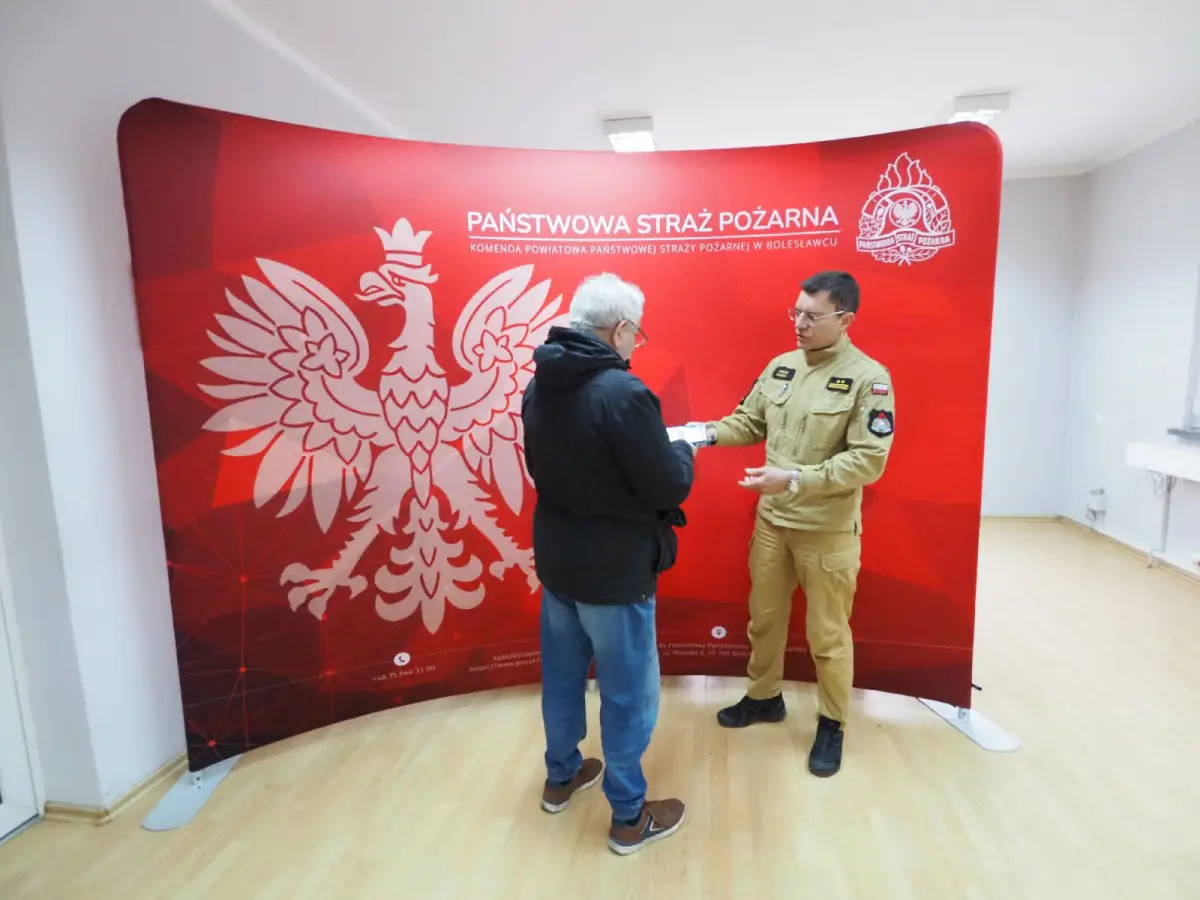 Akcja straży pożarnej