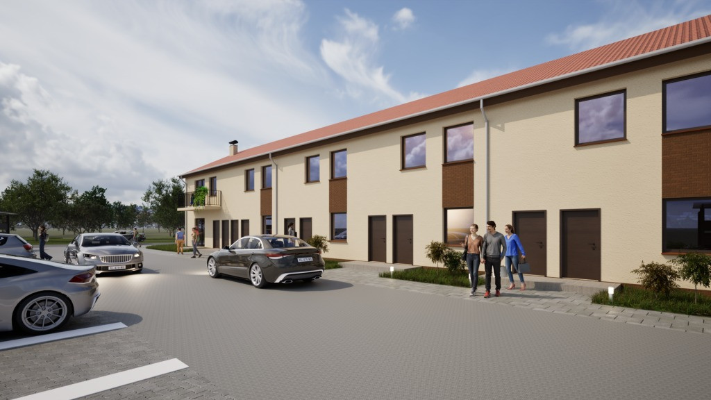 Budynek w Nowogrodźcu (wizualizacja)