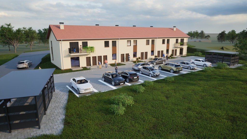 Budynek w Nowogrodźcu (wizualizacja)