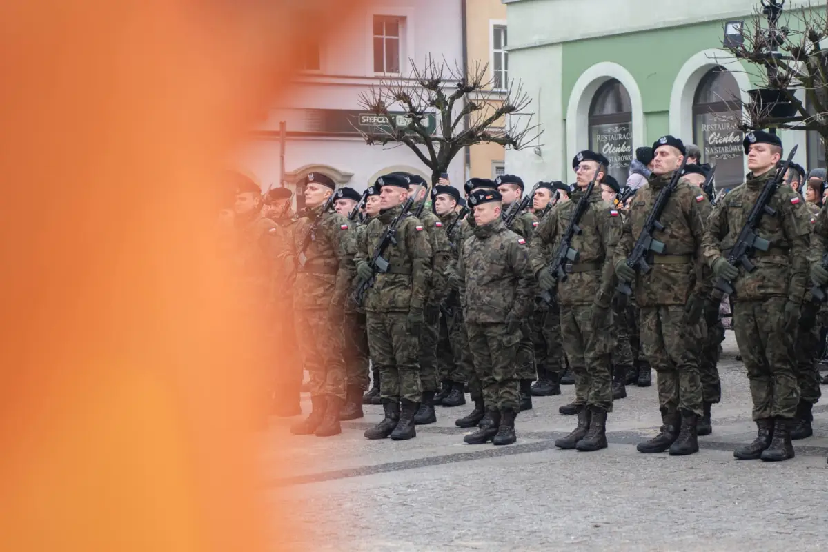 Military Oath in Bolesławiec Market Square