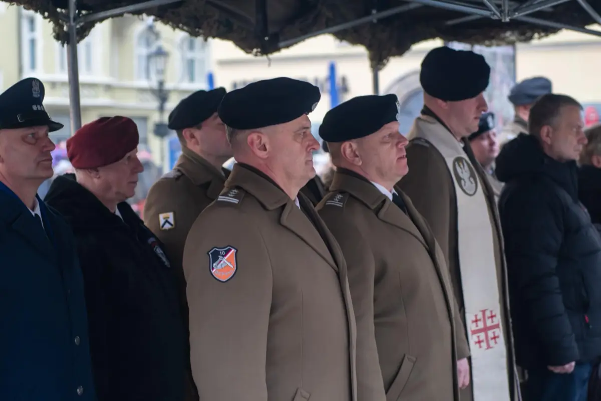 Military Oath in Bolesławiec Market Square