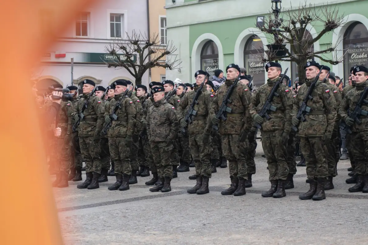 Military Oath in Bolesławiec Market Square