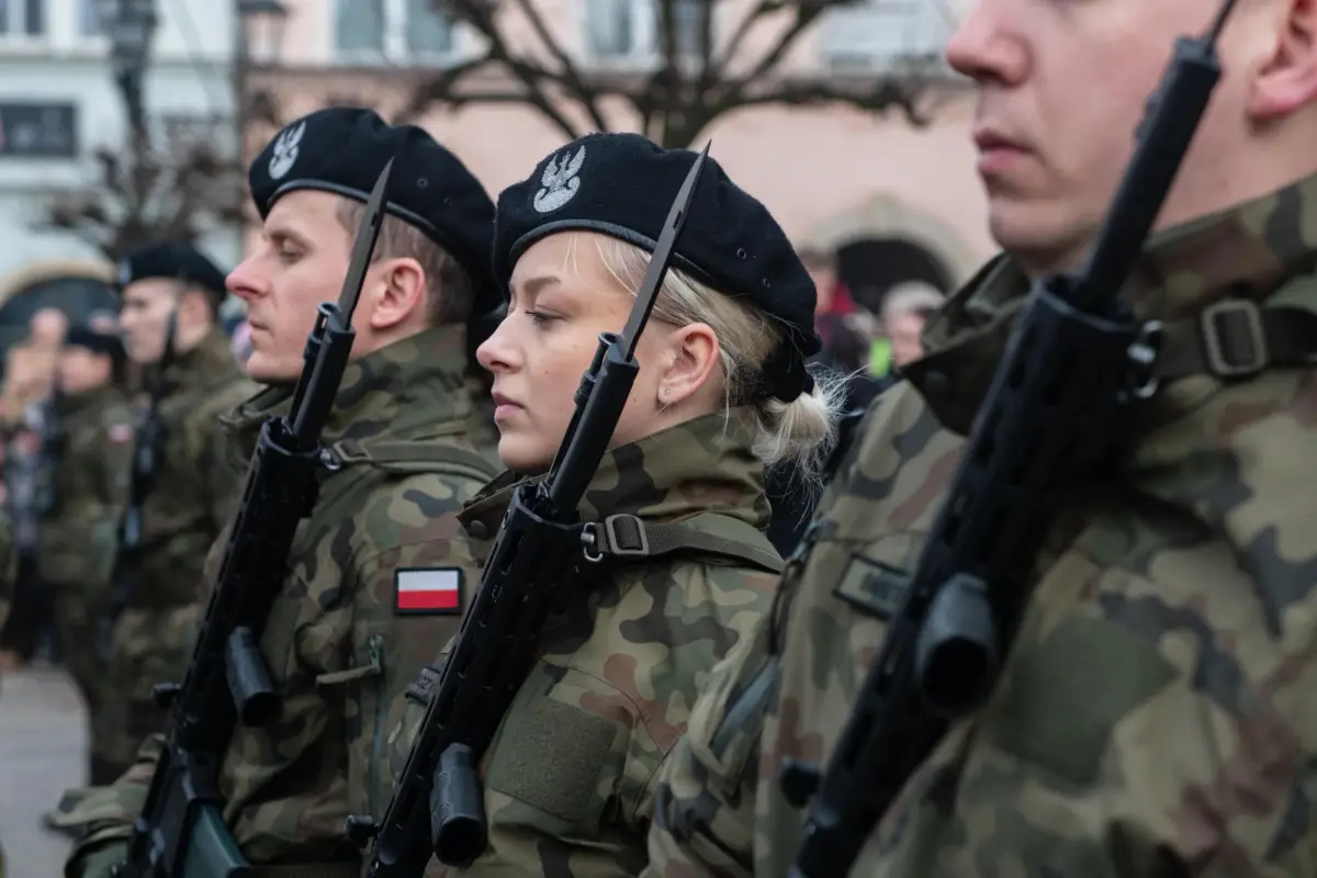 Військова присяга на Ринку в Bolesławcu