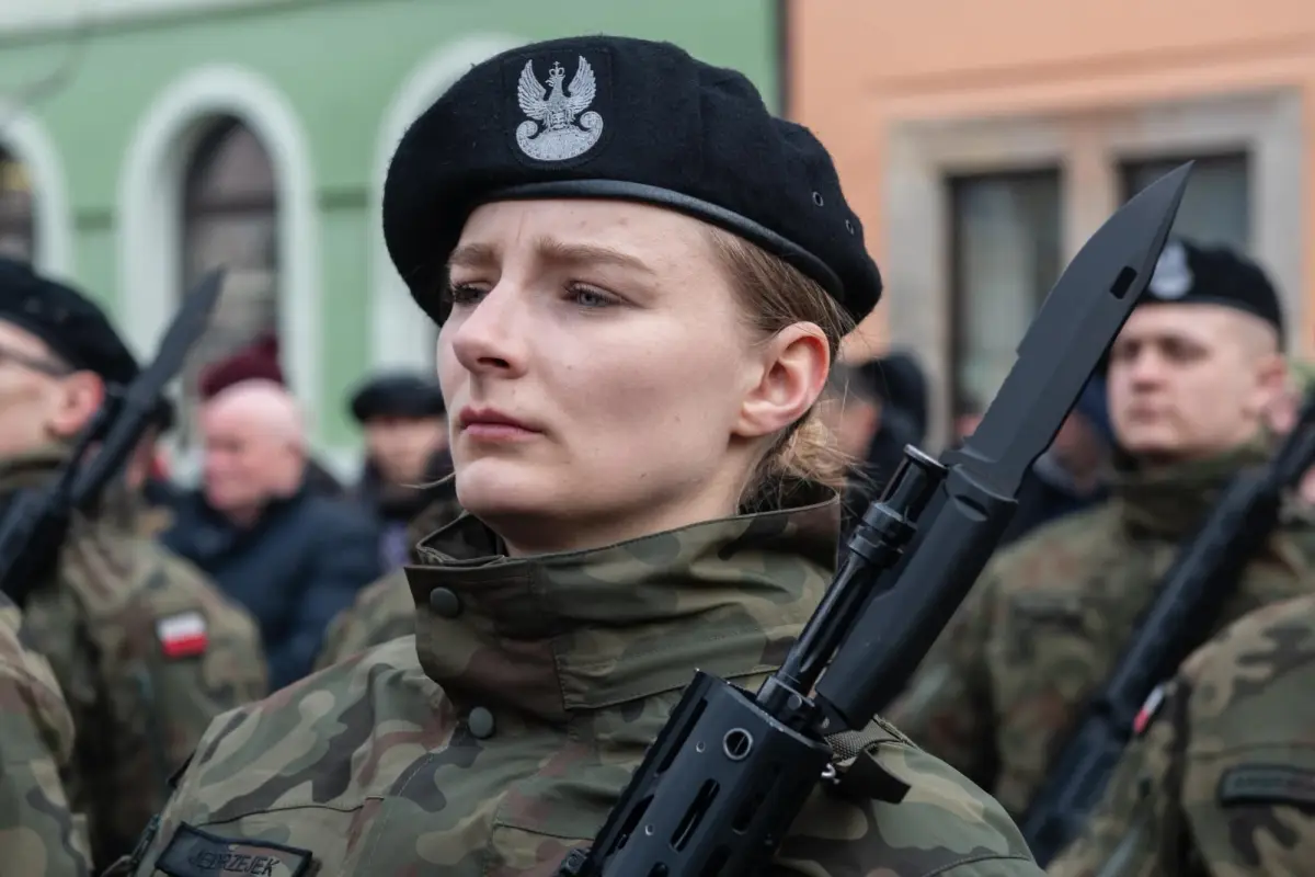 Військова присяга на Ринку в Bolesławcu