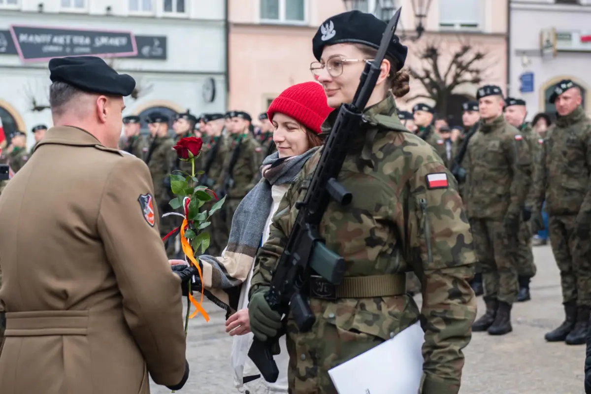 Military Oath in Bolesławiec Market Square