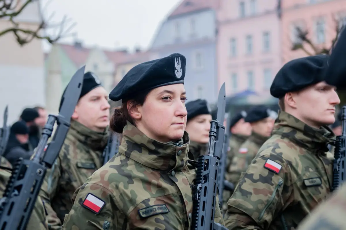 Військова присяга на Ринку в Bolesławcu