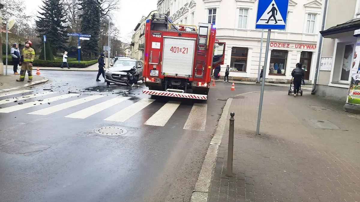 Zderzenie na Kubika w Bolesławcu