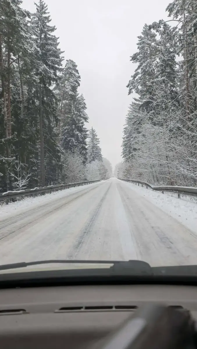 Zaśnieżone drogi