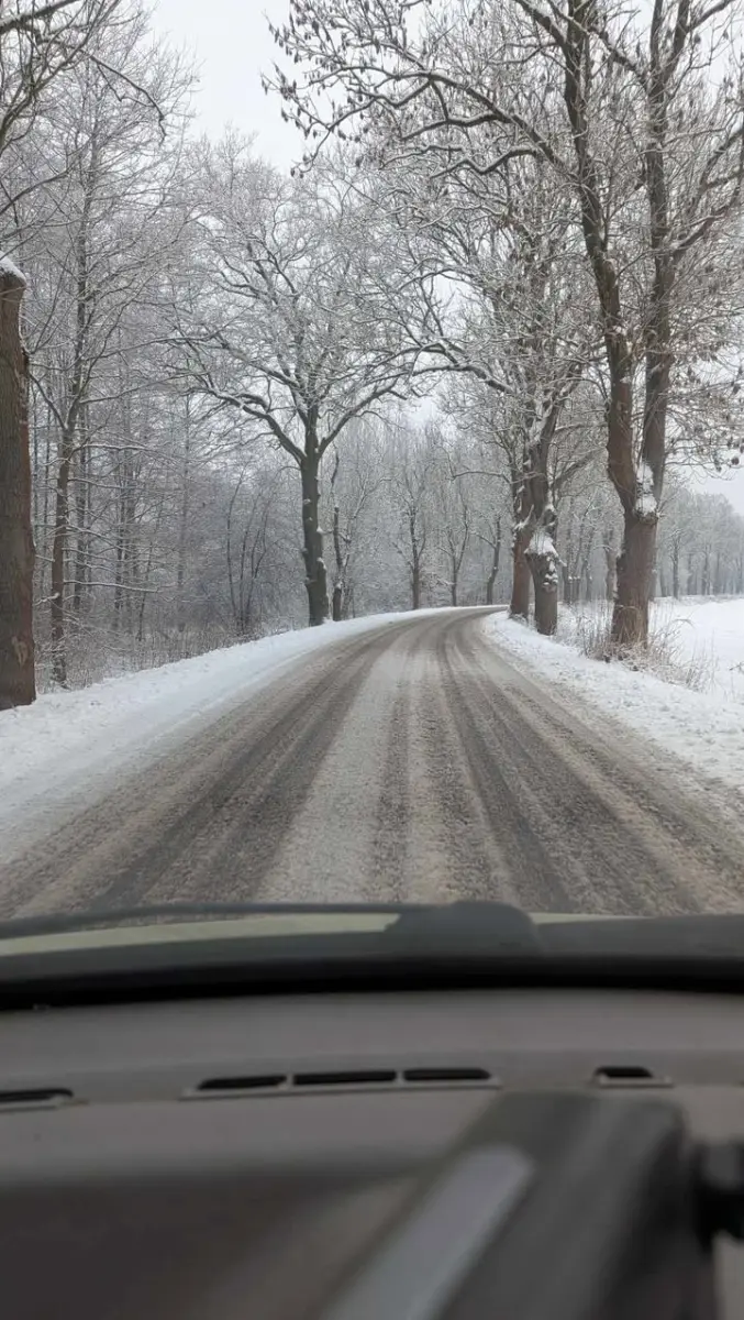 Zaśnieżone drogi