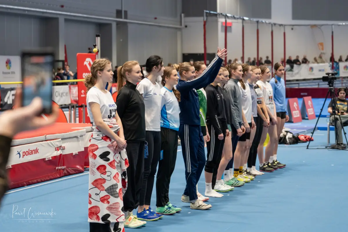 MKS Bolesłavia після чемпіонату Польщі в приміщенні серед юніорів у Ряшеві