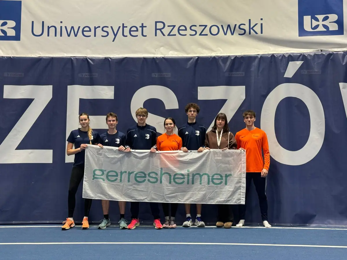 MKS Bolesłavia після чемпіонату Польщі в приміщенні серед юніорів у Ряшеві