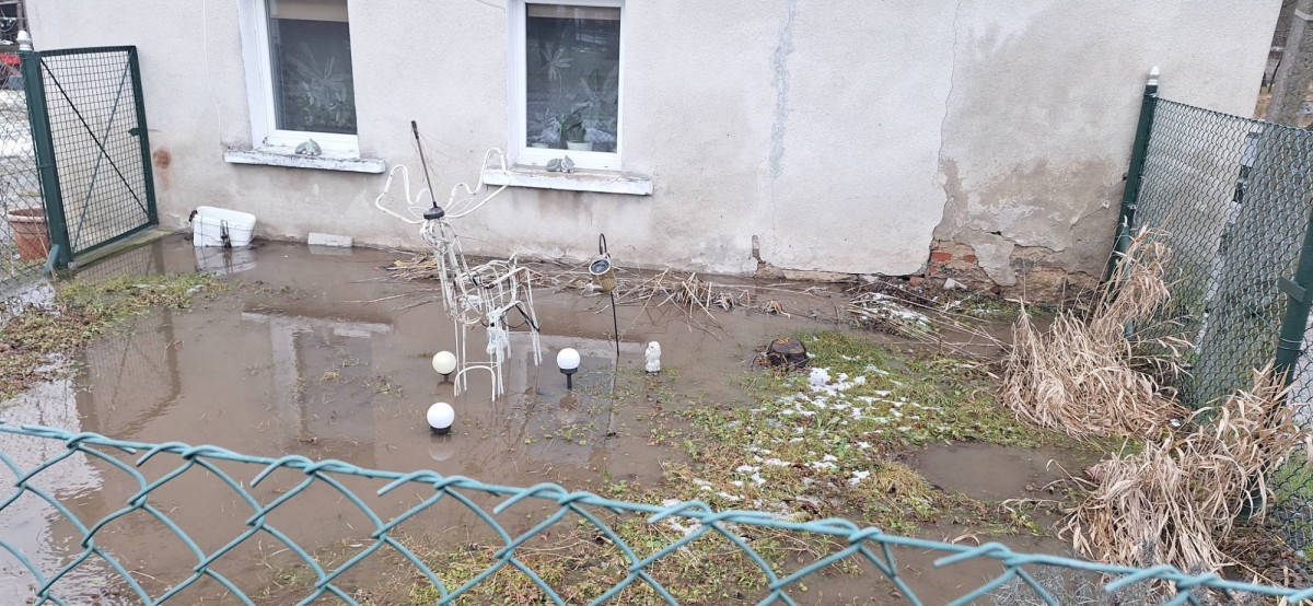 Akcja strażaków w miejscowości Różyniec