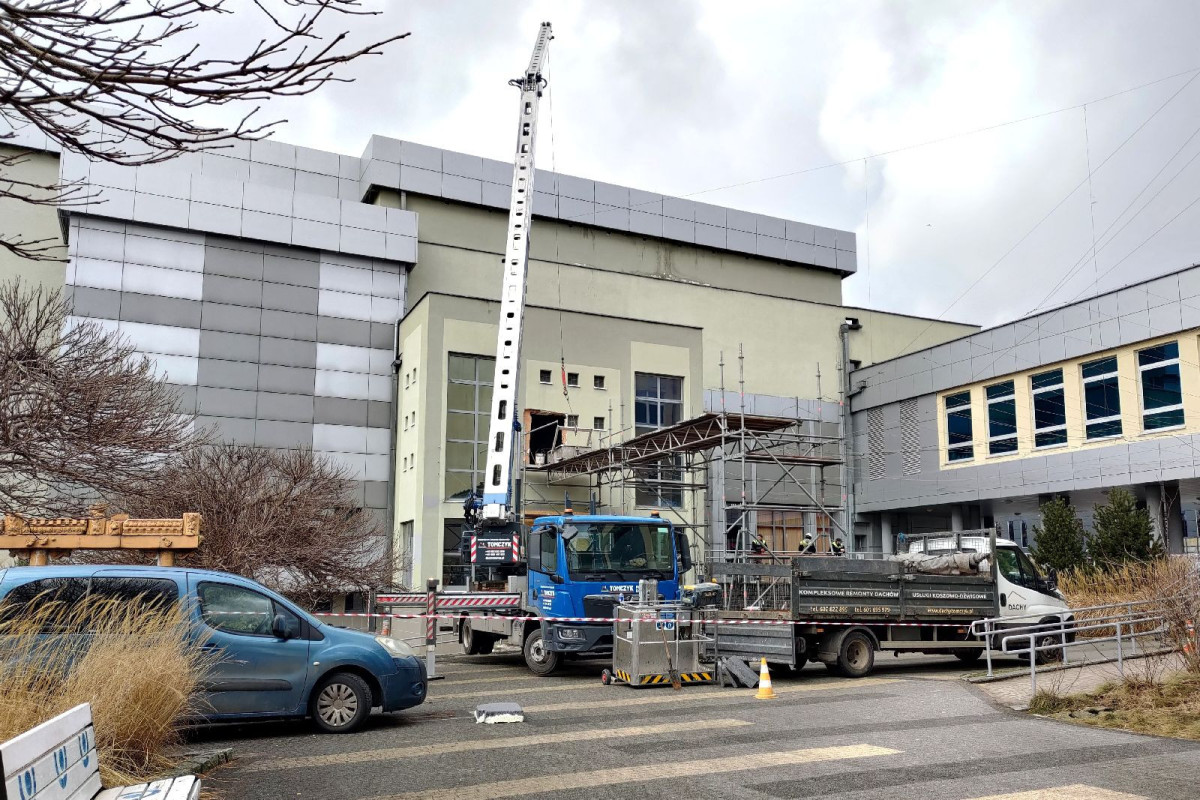 Prace przy Kinie Forum