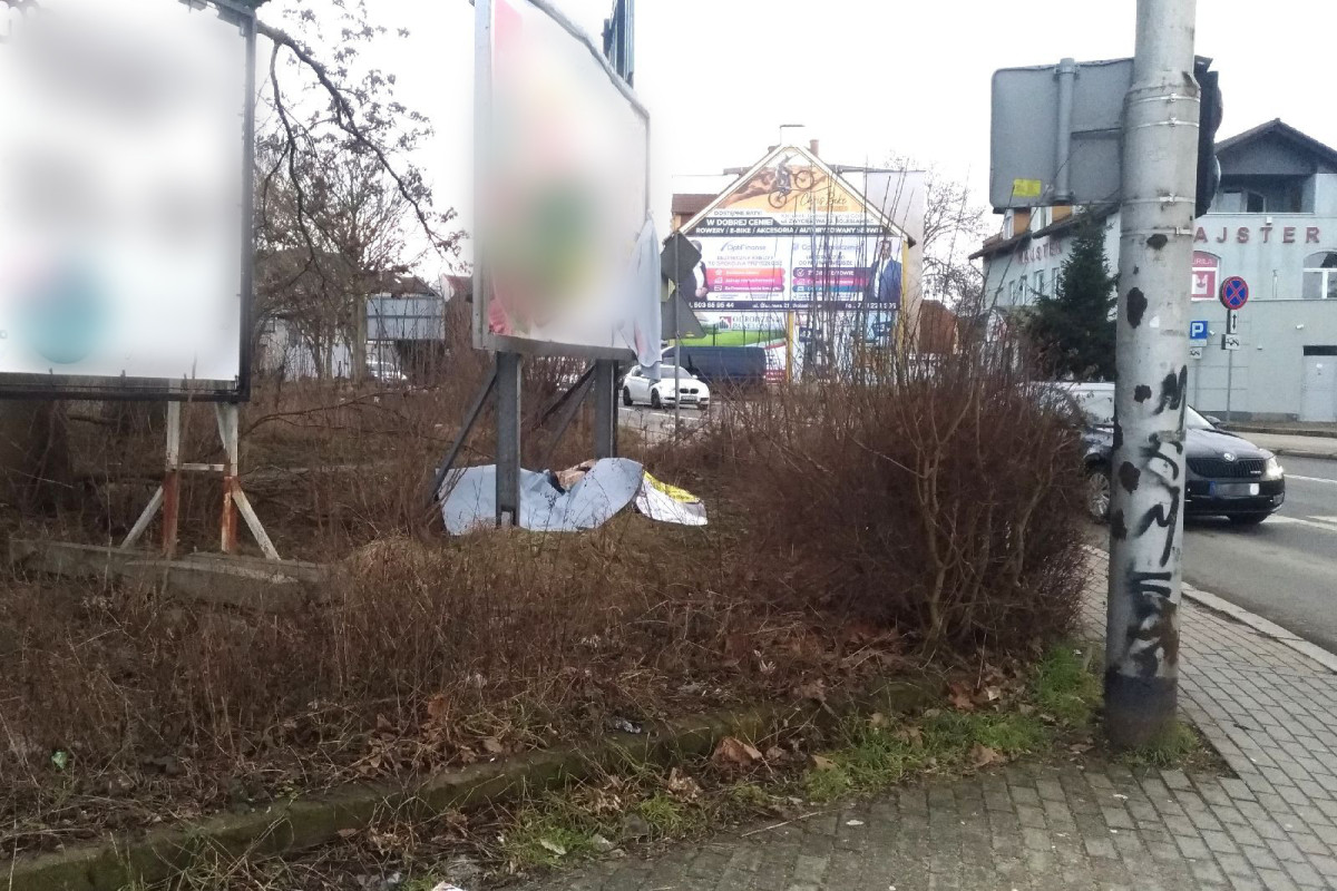 Sytuacja przy wjeździe do Bolesławca