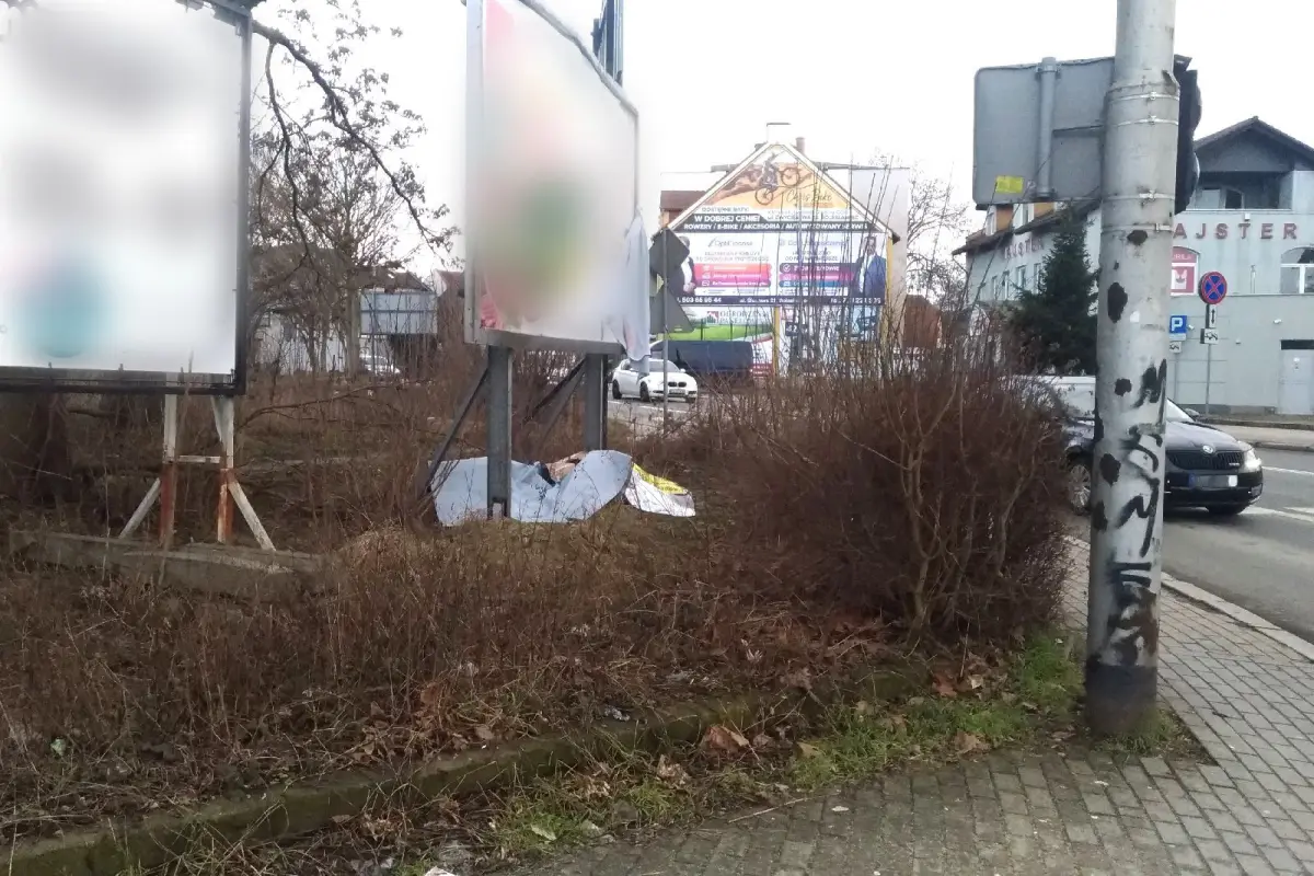 Sytuacja przy wjeździe do Bolesławca
