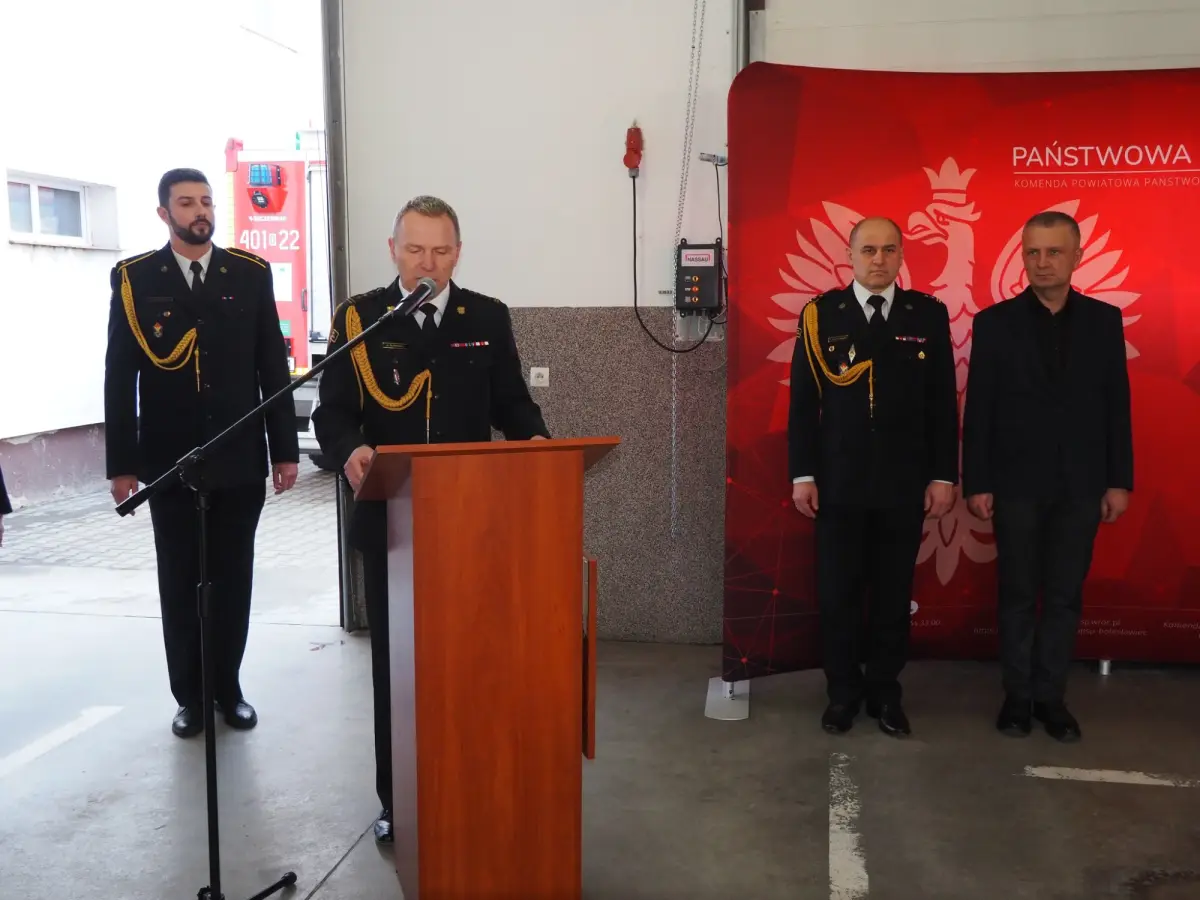 Uroczystość w KP PSP Bolesławiec