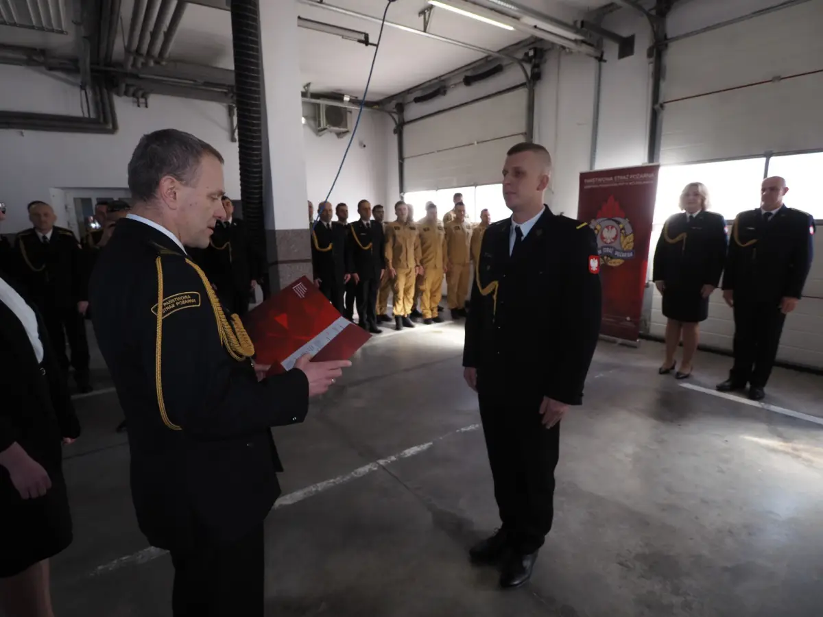 Uroczystość w KP PSP Bolesławiec