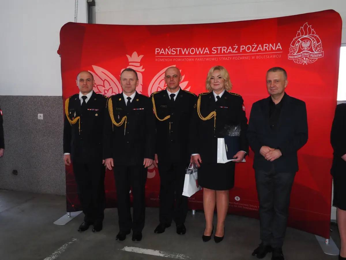 Uroczystość w KP PSP Bolesławiec