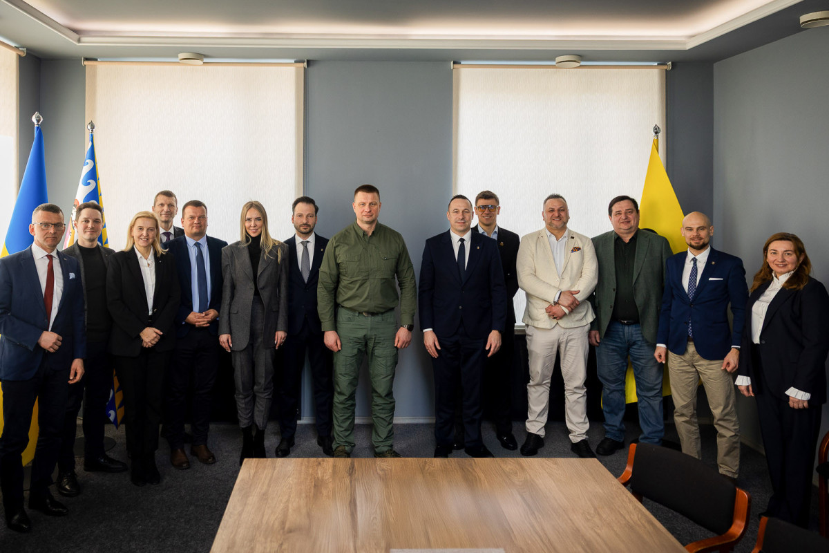 Spotkanie z Oleksandrem Hanżą Przewodniczącym Dnipropietrowskiej Obwodowej Administracji