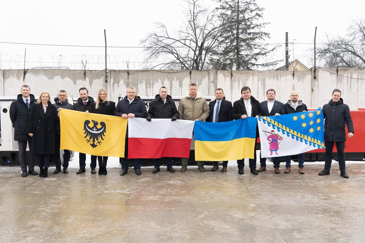 Generatory z Dolnego Śląska trafiły do Obwodu Dnipropietrowskiego