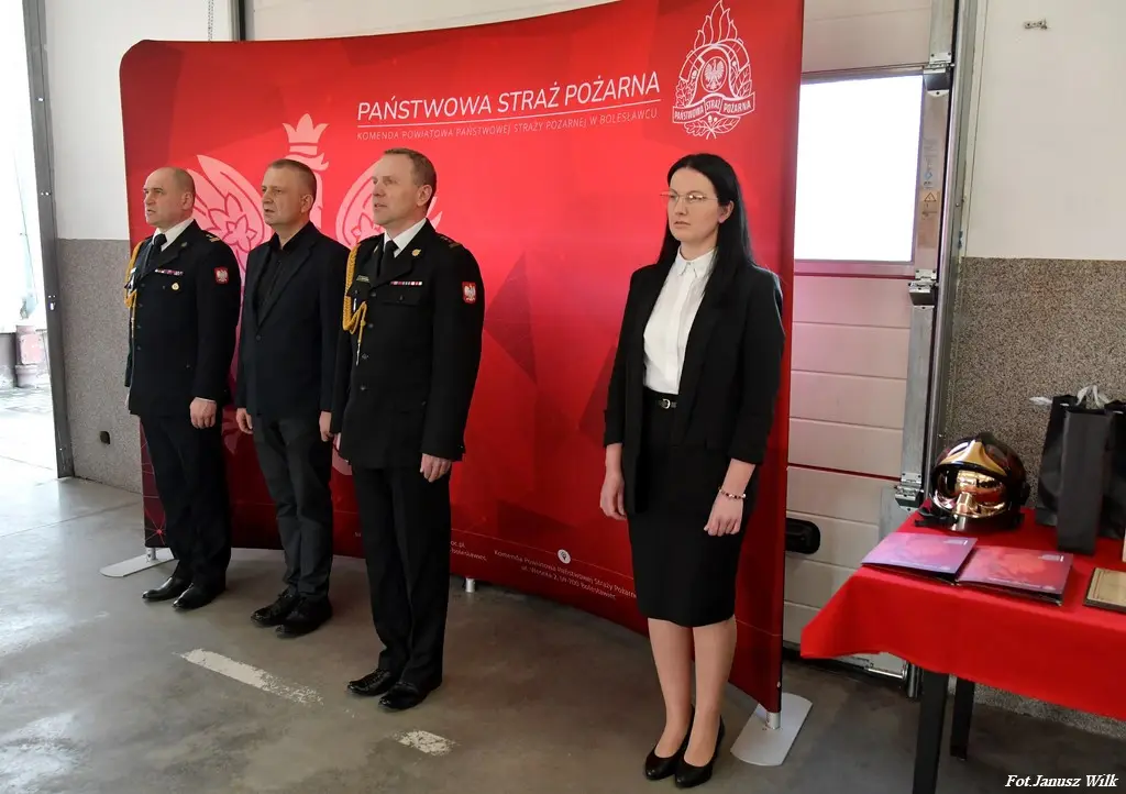 Uroczystość w KP PSP Bolesławiec