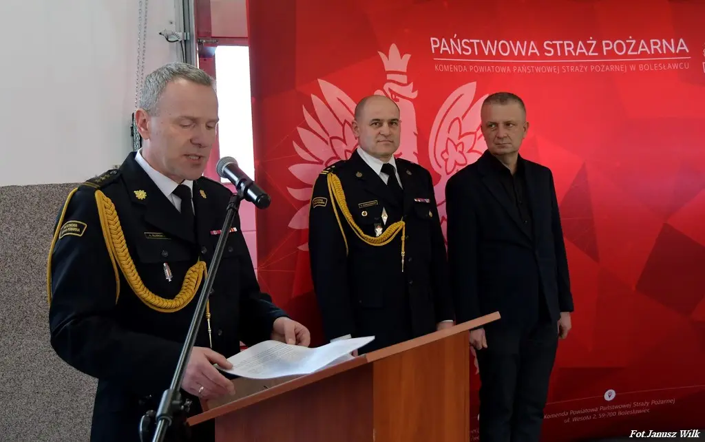 Uroczystość w KP PSP Bolesławiec