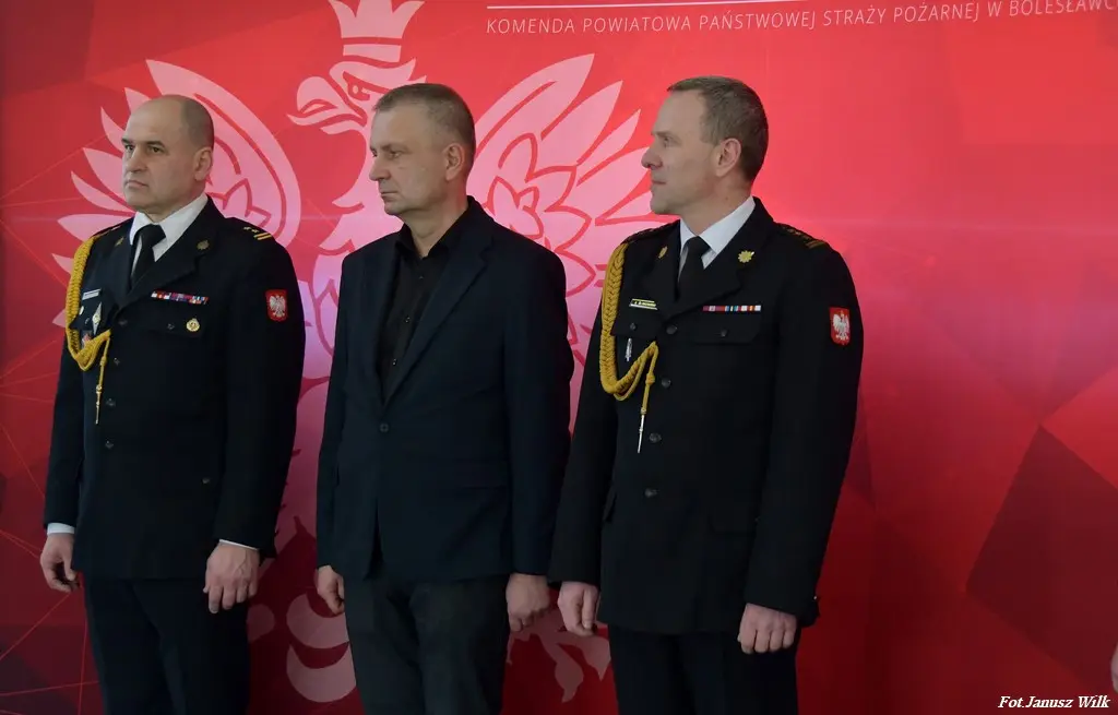 Uroczystość w KP PSP Bolesławiec
