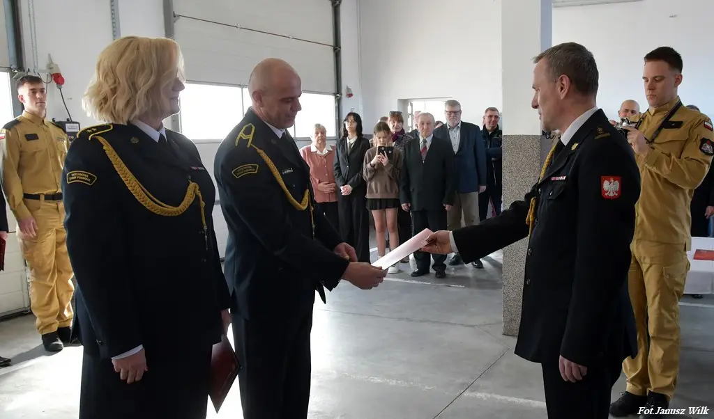 Uroczystość w KP PSP Bolesławiec