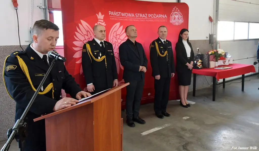 Uroczystość w KP PSP Bolesławiec