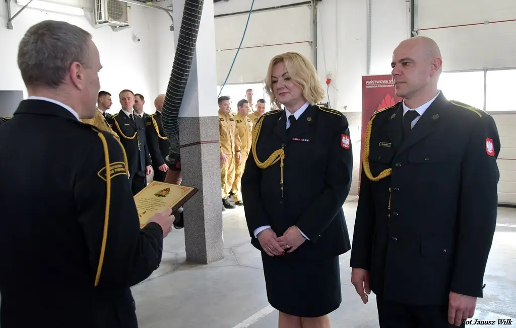 Uroczystość w KP PSP Bolesławiec