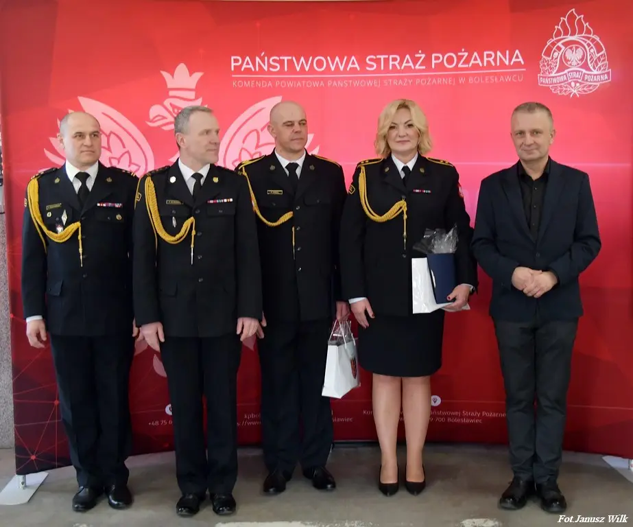 Uroczystość w KP PSP Bolesławiec
