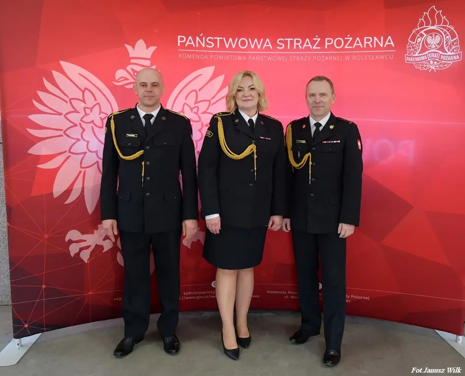 Uroczystość w KP PSP Bolesławiec