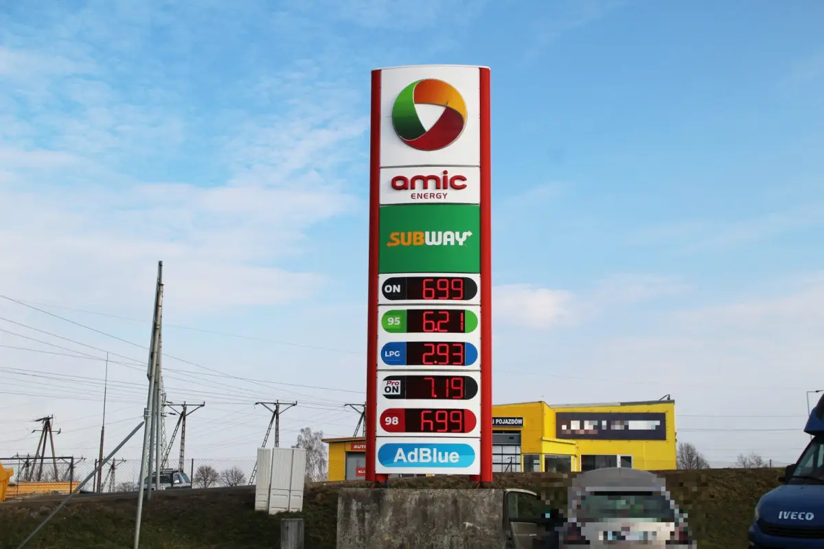 Ceny na stacjach paliw w Bolesławcu - 4 marca 2026 r.