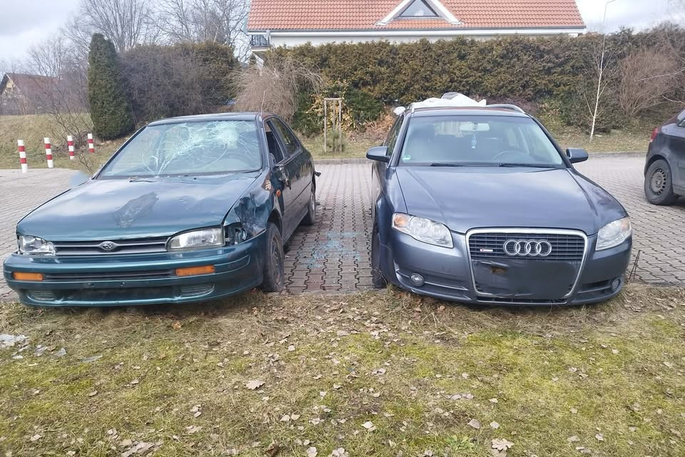 Wraki na Osiedlu Kwiatowym w Bolesławcu