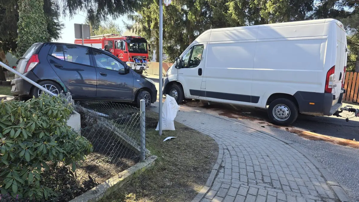 Wypadek w Gromadce
