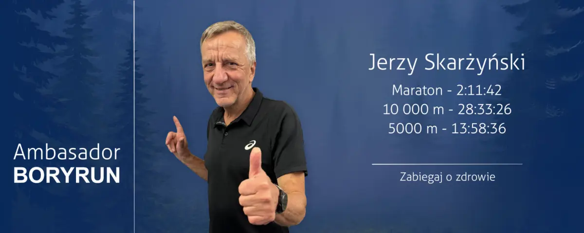 Biegacze, plakaty i ambasador