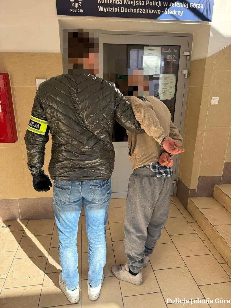 Policjant i podejrzany