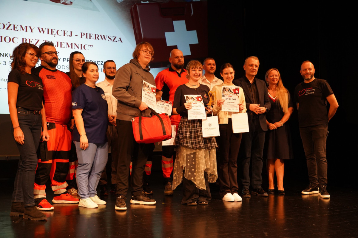 Konkurs pierwszej pomocy „Razem możemy więcej – pierwsza pomoc bez tajemnic”