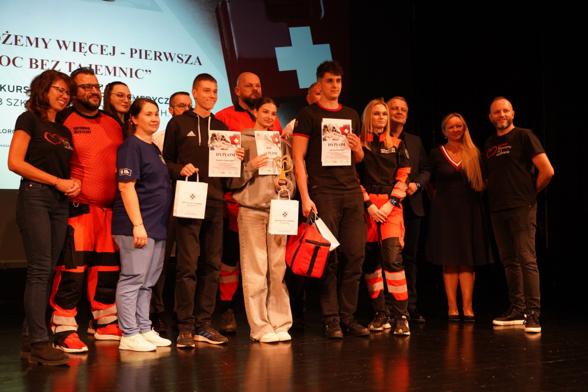 Konkurs pierwszej pomocy „Razem możemy więcej – pierwsza pomoc bez tajemnic”
