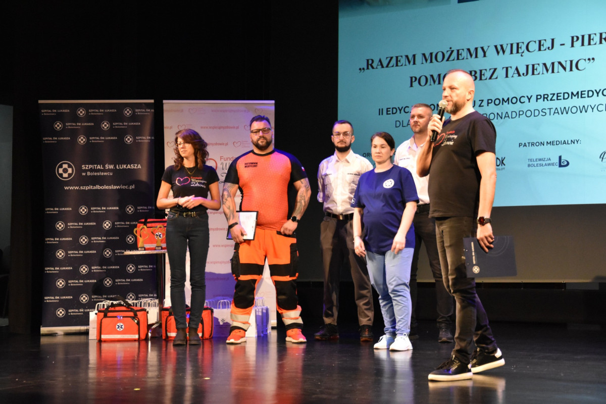 Konkurs pierwszej pomocy „Razem możemy więcej – pierwsza pomoc bez tajemnic”