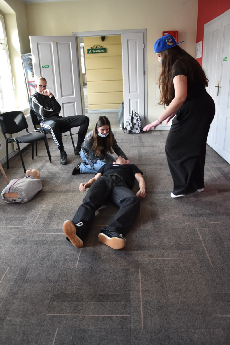 Konkurs pierwszej pomocy „Razem możemy więcej – pierwsza pomoc bez tajemnic”