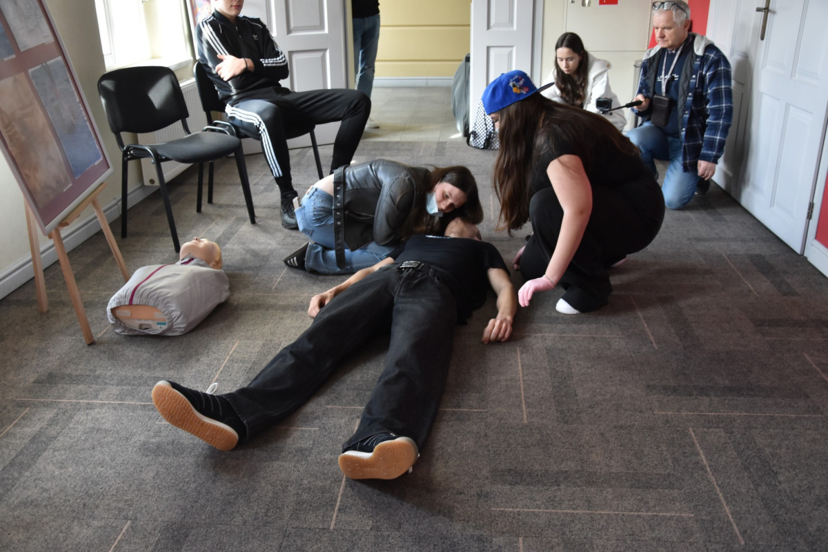 Konkurs pierwszej pomocy „Razem możemy więcej – pierwsza pomoc bez tajemnic”