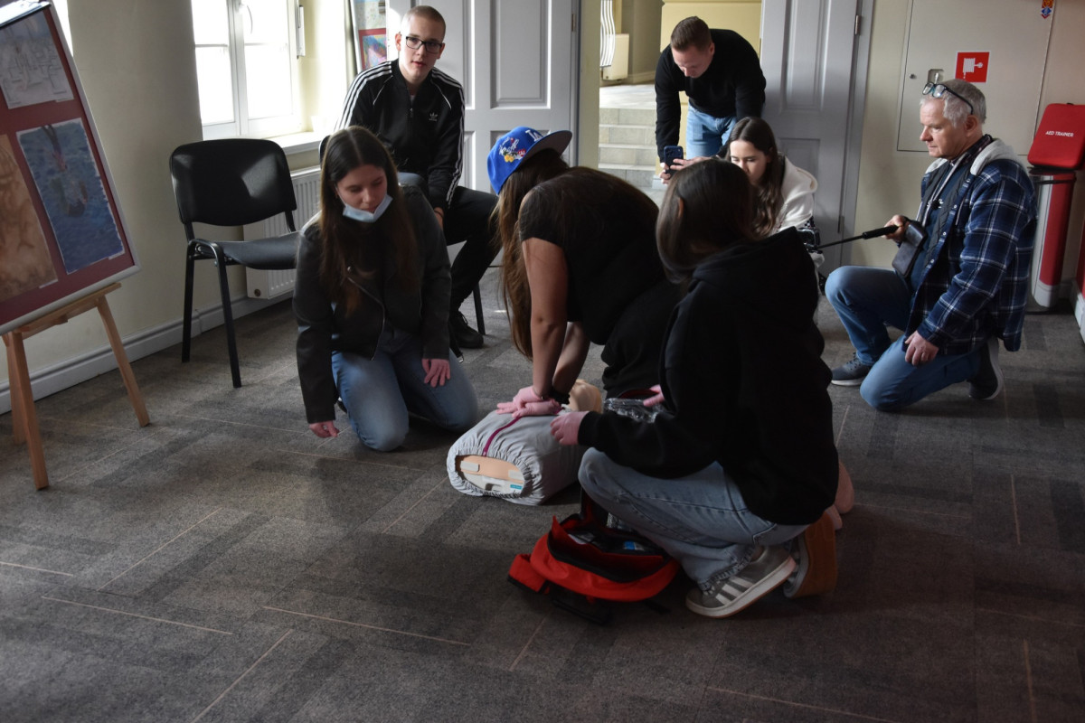 Konkurs pierwszej pomocy „Razem możemy więcej – pierwsza pomoc bez tajemnic”