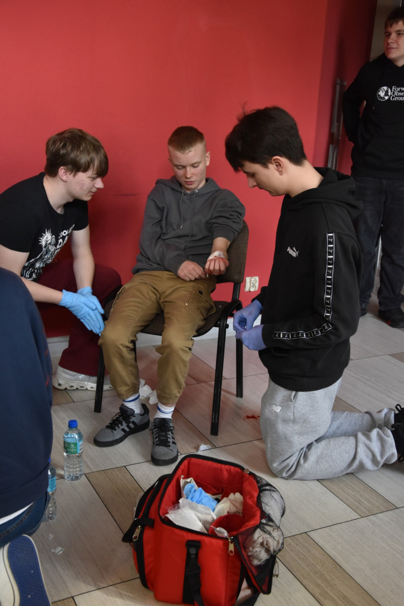 Konkurs pierwszej pomocy „Razem możemy więcej – pierwsza pomoc bez tajemnic”