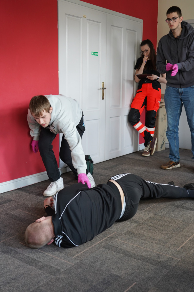 Konkurs pierwszej pomocy „Razem możemy więcej – pierwsza pomoc bez tajemnic”