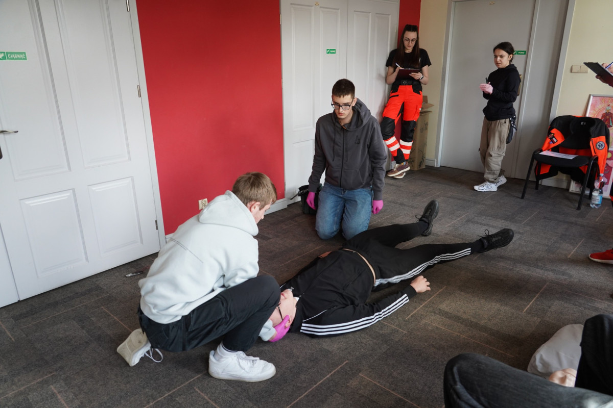 Konkurs pierwszej pomocy „Razem możemy więcej – pierwsza pomoc bez tajemnic”